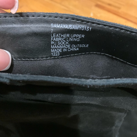 Suede Wedge Boots - Picture 6 of 6